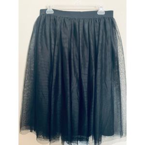 Sugar Lips Black tulle skirt